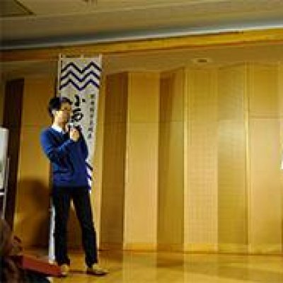 講演会の様子　1枚目の写真