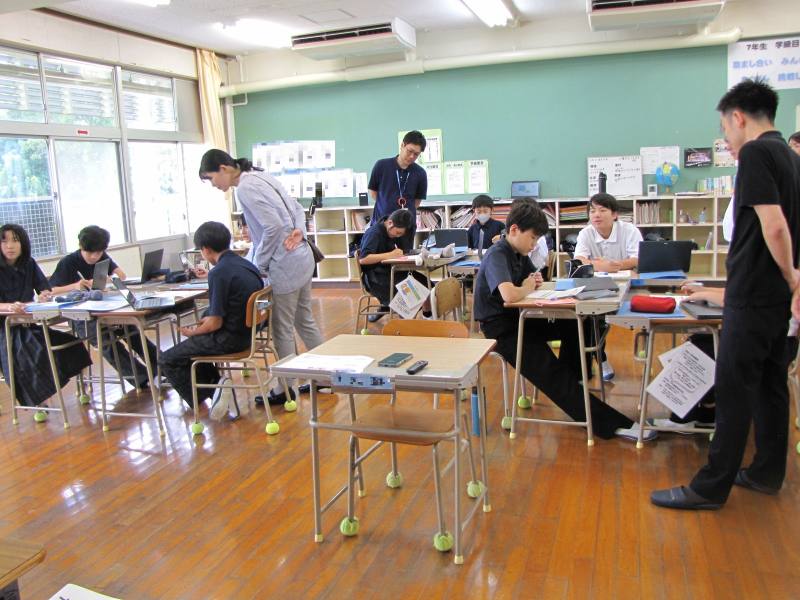 金融マーケティング授業の様子2