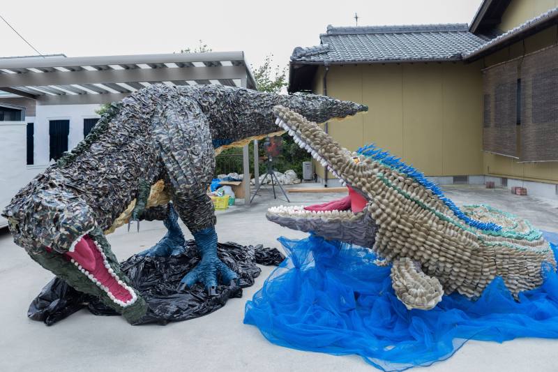 ティラノサウルスVSモササウルス