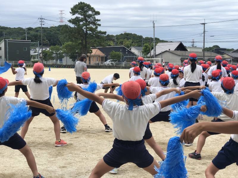 ものすごい一体感 宇土市立花園小学校公式ウェブサイト