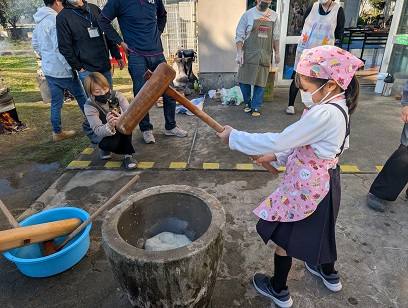 餅つき