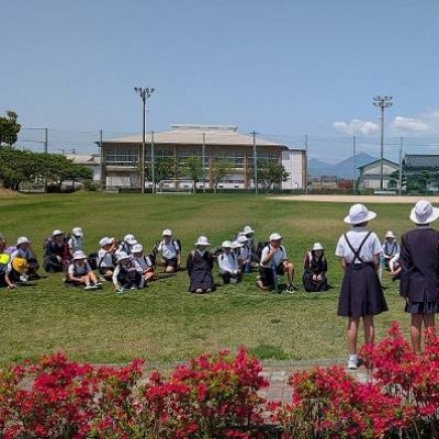 一斉下校前の集会