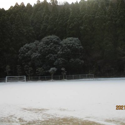 雪の運動場