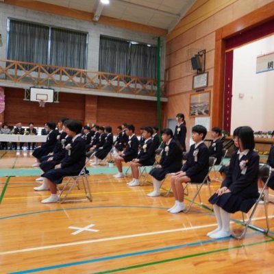 卒業式の様子