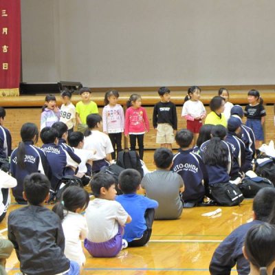 合同遠足の様子1