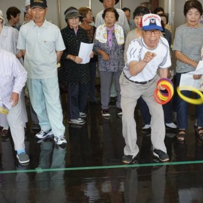 輪投げ大会の写真1枚目