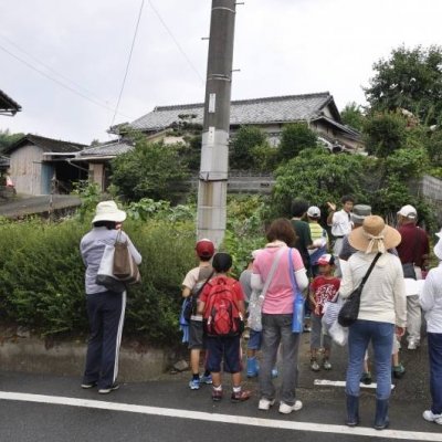 城の入口「オオテ」の写真です